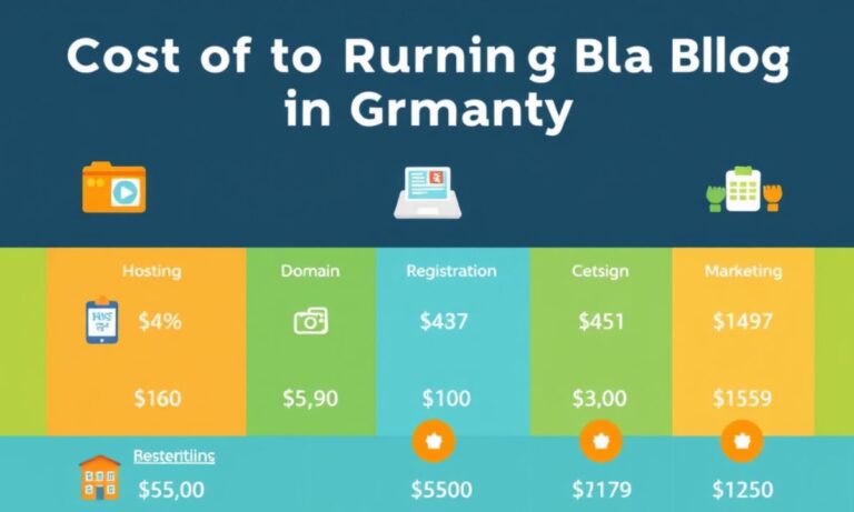 Was kostet ein Blog in Deutschland pro Monat