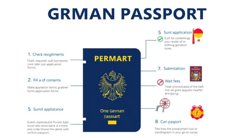 Wie beantrage ich einen deutschen Reisepass