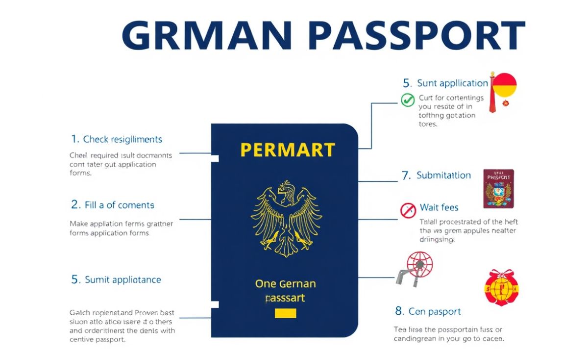 Wie beantrage ich einen deutschen Reisepass